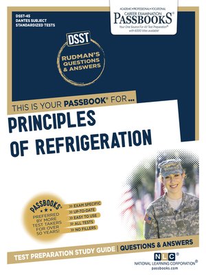 cover image of PRINCIPLES OF REFRIGERATION